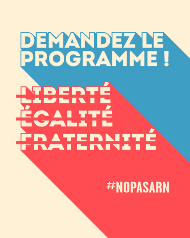 nopasarn demandez le programme