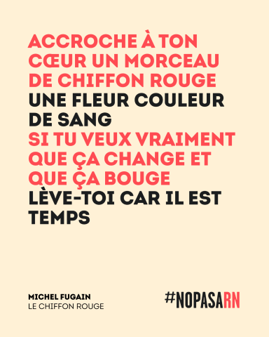 nopasarn michel fugain le chiffon rouge