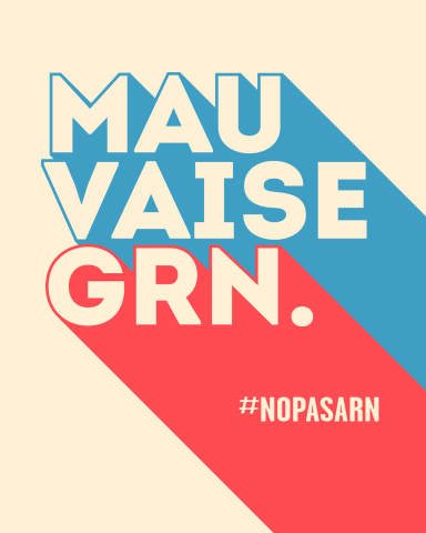 nopasarn mauvaise grn