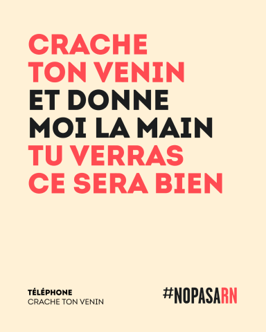 nopasarn telephone crache ton venin