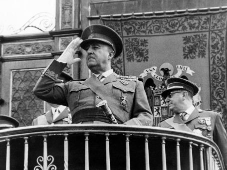 Le général et dictateur espagnol Francisco Franco dans les années 1960. © Photo archives AFP