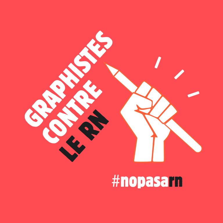 #nopasarn Graphistes contre le RN 